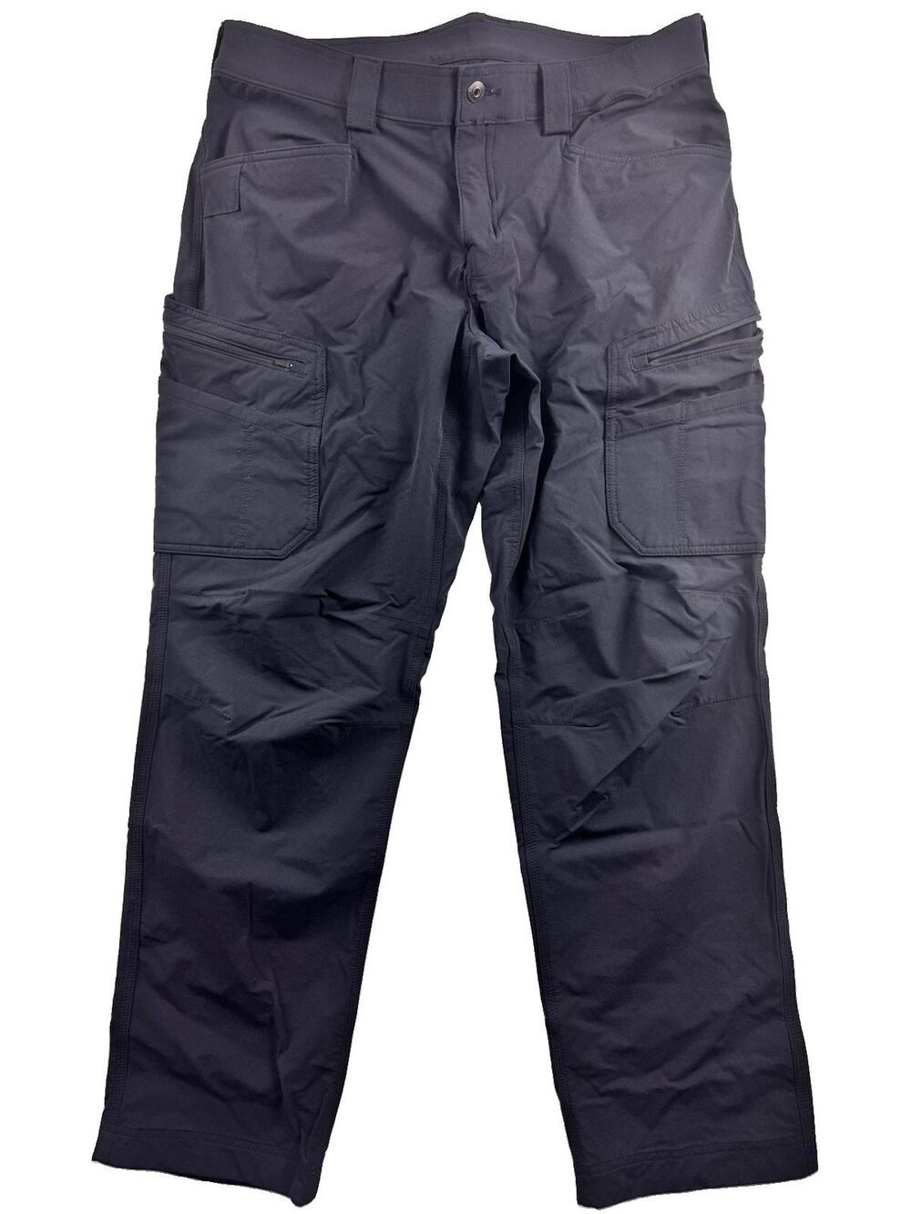 Duluth Trading Co Men’s Cargo Pants 36x32 Technical Workwear Canvas Ripstop Blue